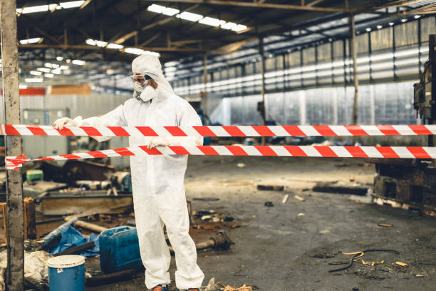 Professional Trauma Scene Cleanup technician working in Cape May, NJ
